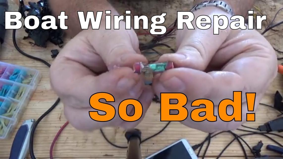 'Video thumbnail for Fixing Boat Engine Wiring Harness EP #17 || Bayliner Bowrider 175'