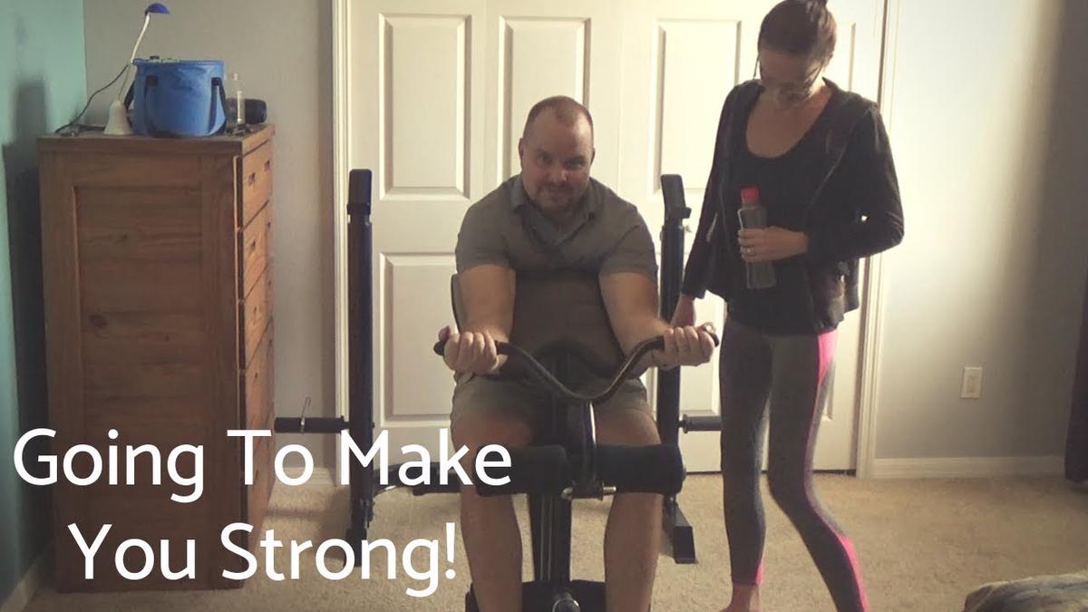 'Video thumbnail for Review || Marcy Olympic Weight Bench with Leg Developer and Squat Rack'