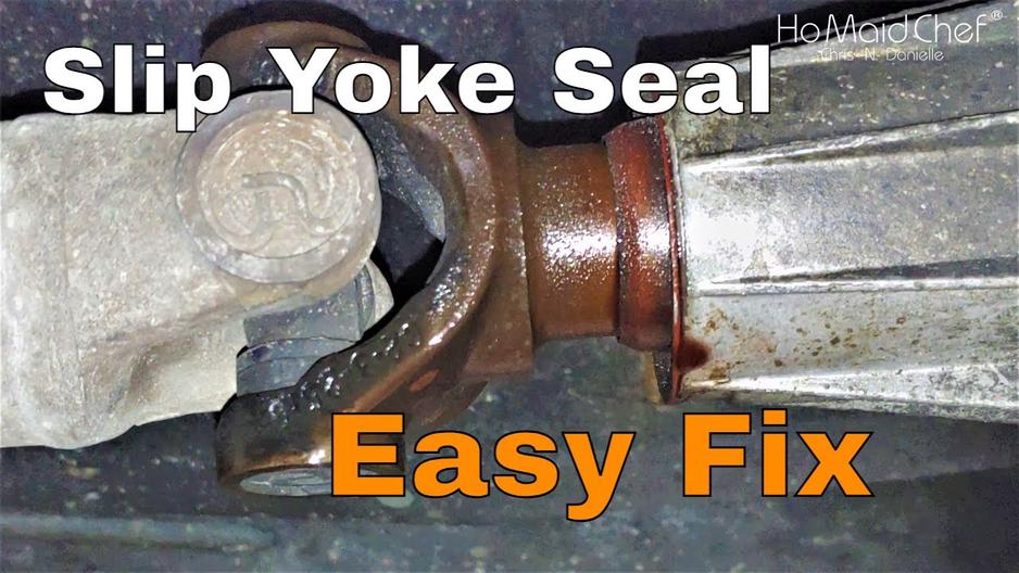'Video thumbnail for Replace  Slip Yoke Seal And Change Transfer Case Oil || Jeep Mods E44'