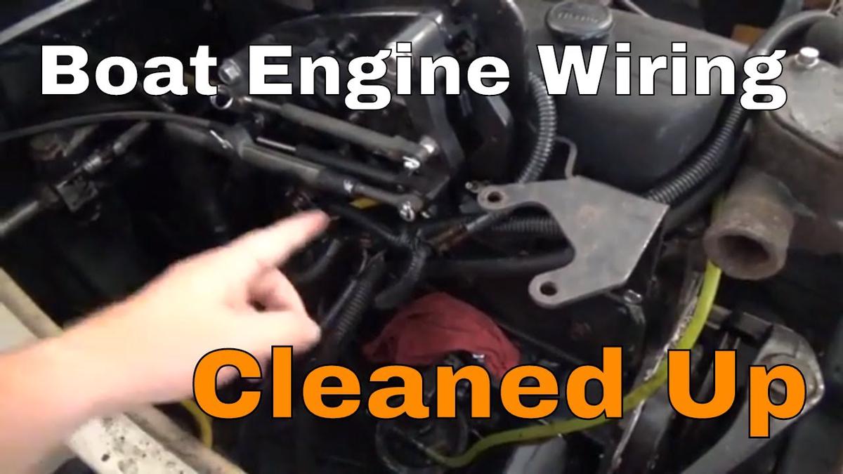 'Video thumbnail for Installed Boat Engine Wiring Harness EP #18 || Bayliner Bowrider 175'