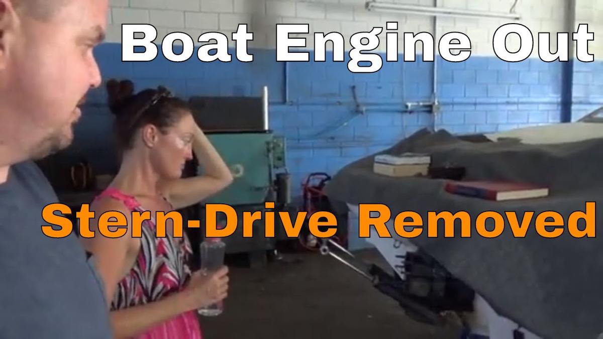 'Video thumbnail for Stern Drive Off, Engine Out, Rebuild EP #13 || Bayliner Bowrider 175'