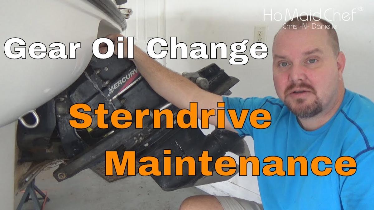 'Video thumbnail for Change Gear Oil In SternDrive EP #46 || Bayliner Bowrider 175'