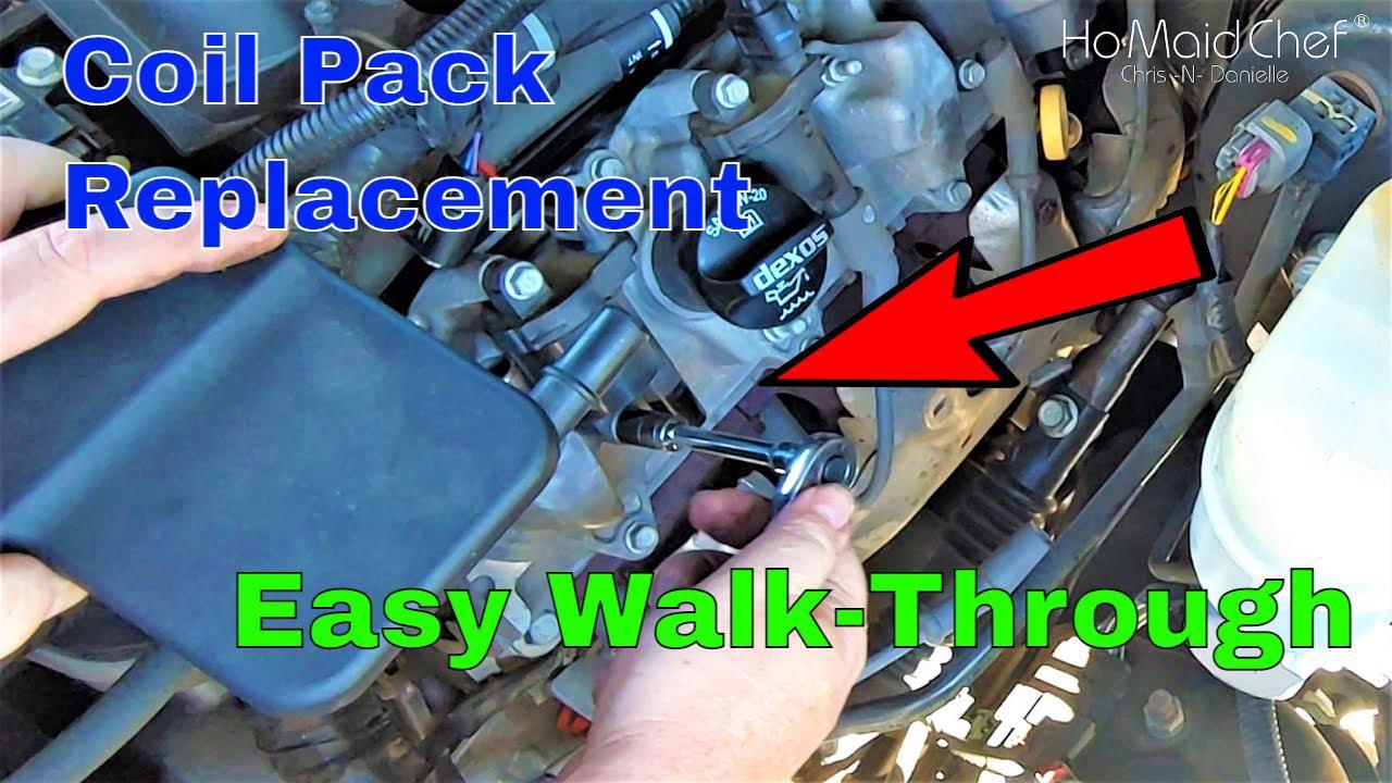 'Video thumbnail for Replace Ignition Coil Pack Chevy 5.3 And 6 Reset Check Engine Light'
