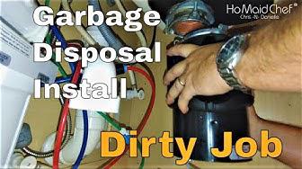 'Video thumbnail for How To Replace A Garbage Disposal, Remove And Install'