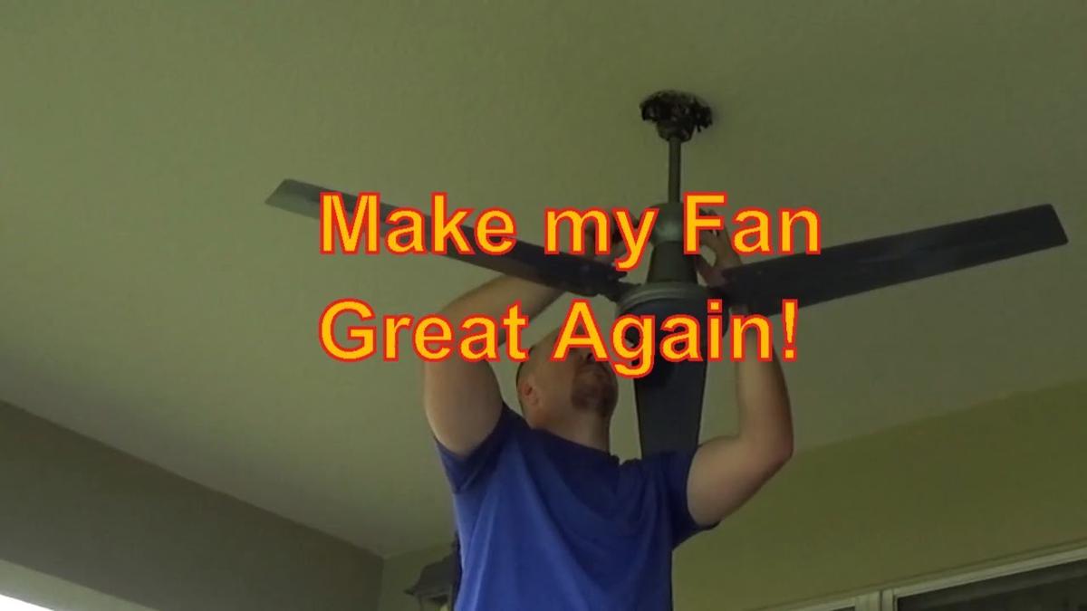 'Video thumbnail for How we restored our rusting fan for just $5, really easy to do.'
