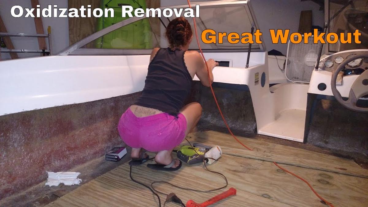 'Video thumbnail for Boat Oxidation And Floor Removed EP #8 || Bayliner Bowrider 175'