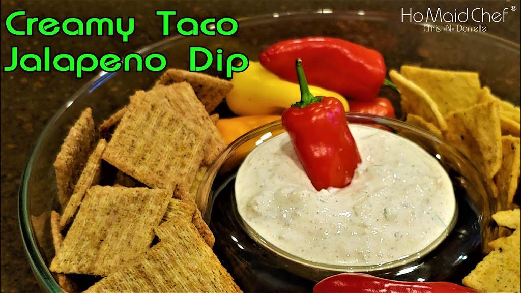 'Video thumbnail for Creamy Taco Jalapeno Dip | Dining In With Danielle'