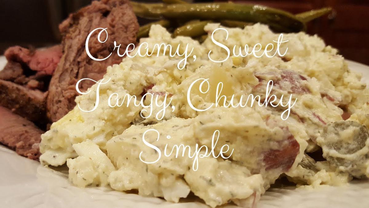 'Video thumbnail for Sweet Dijon Red Potato Salad || Dining In With Danielle'
