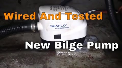 Installed Seaflow Bilge Pump - Chris Does What