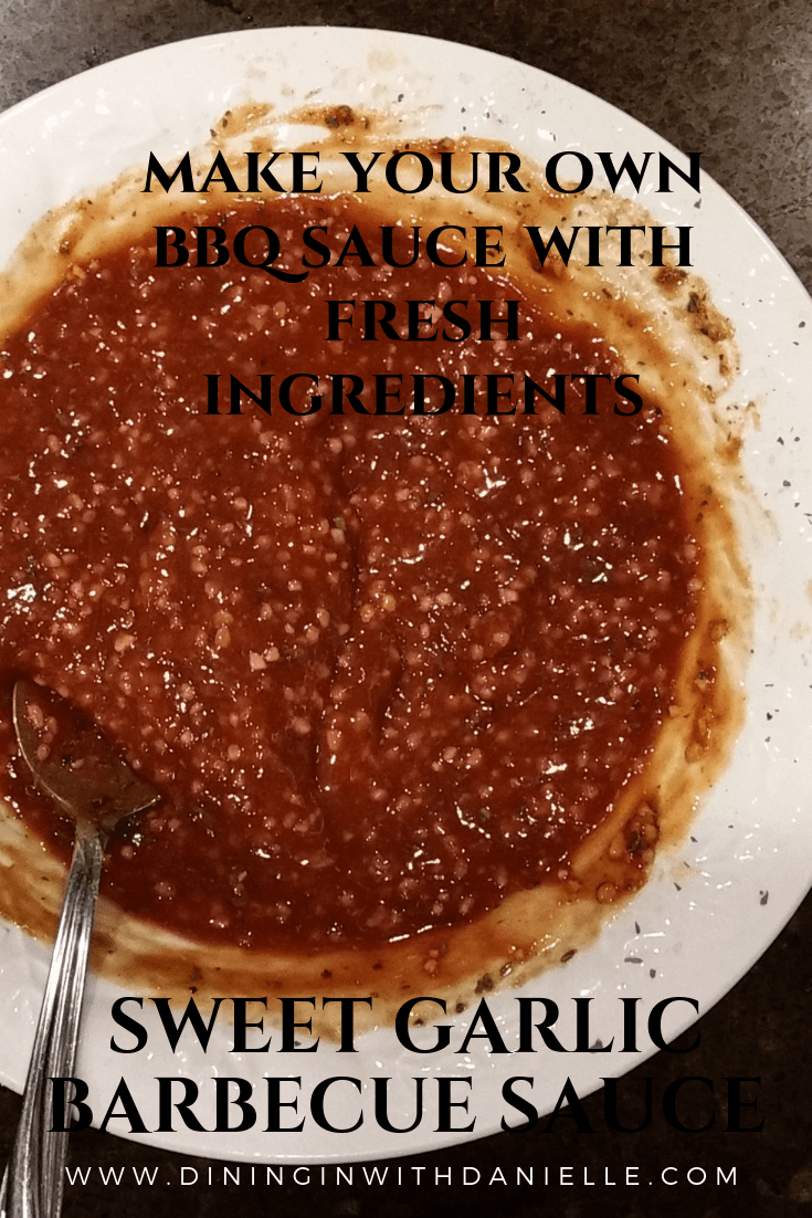 barbecue sauce made with simple fresh ingredients