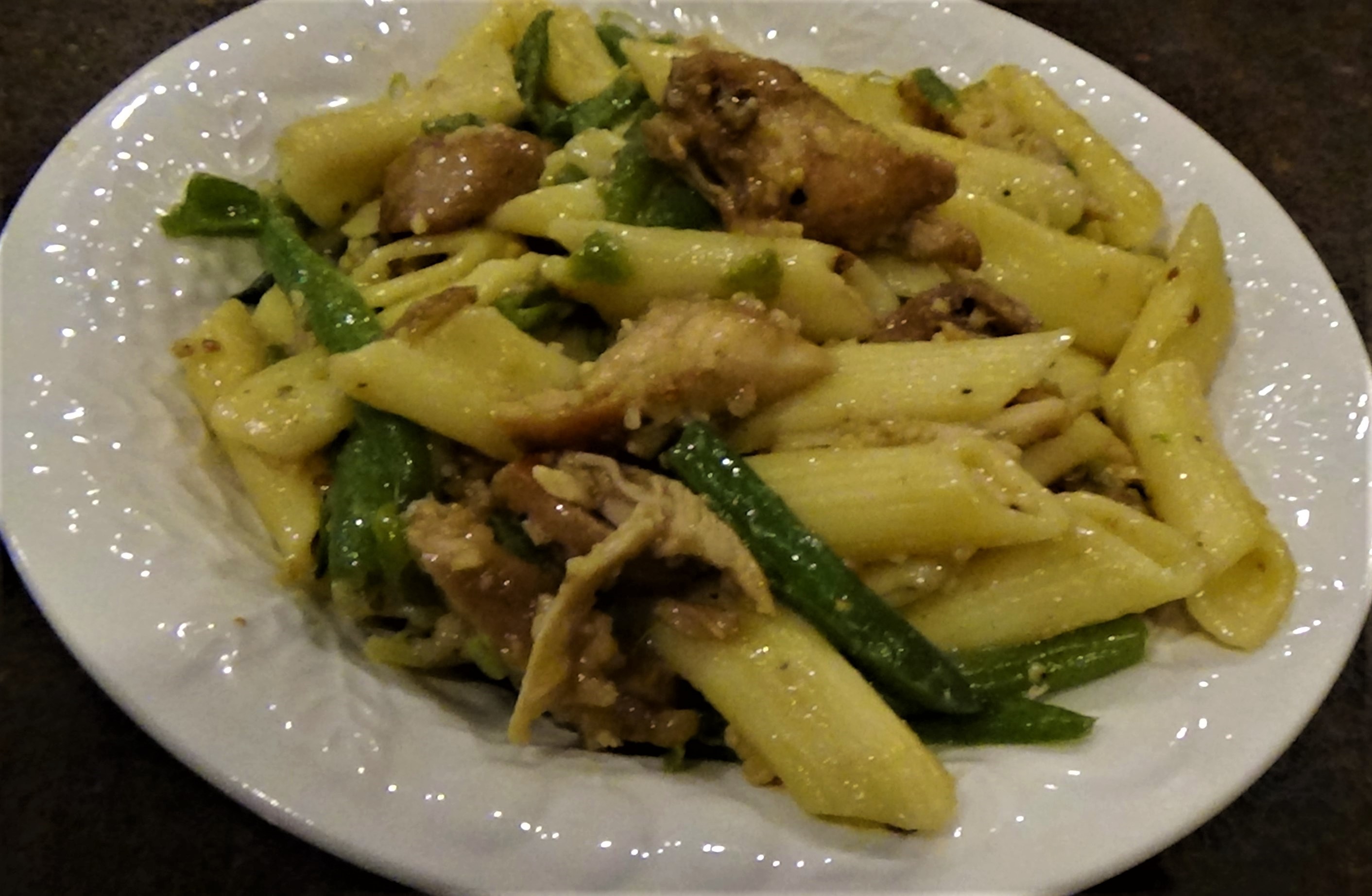 Simple and full of flavor Garlic Balsamic Chicken Penne Pasta Chicken Pasta