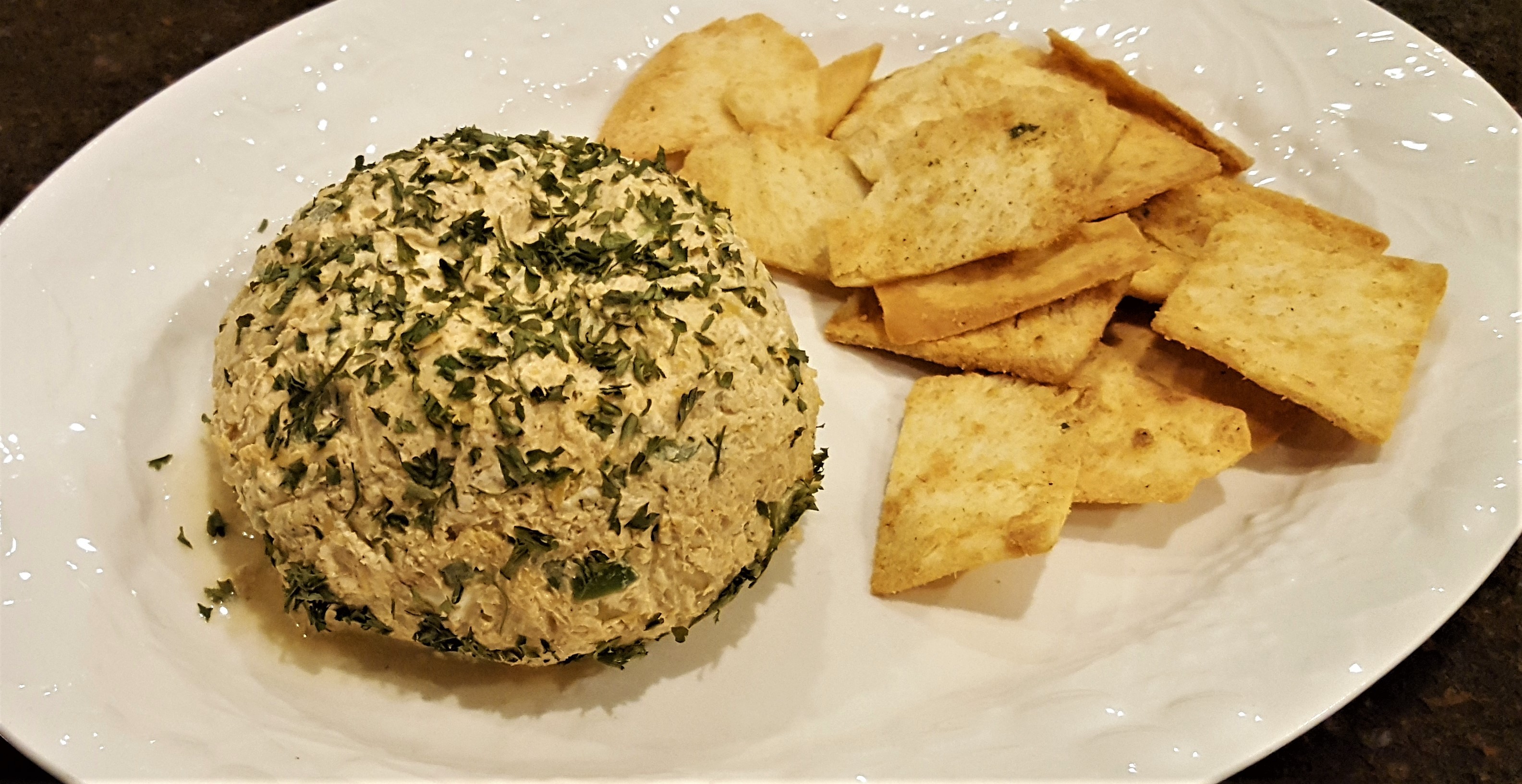 Taco Cheese Ball Party Appetizer! cheese ball