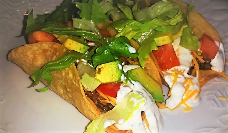 Flat Bottom Ground Turkey Tacos! tacos