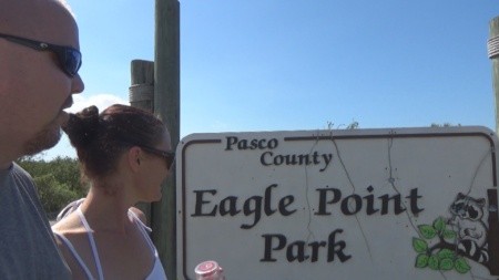 Park Sign Eagle Point Park