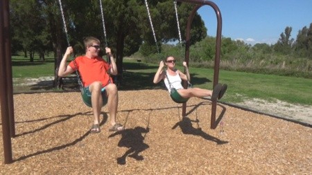 Swings Eagle Point Park