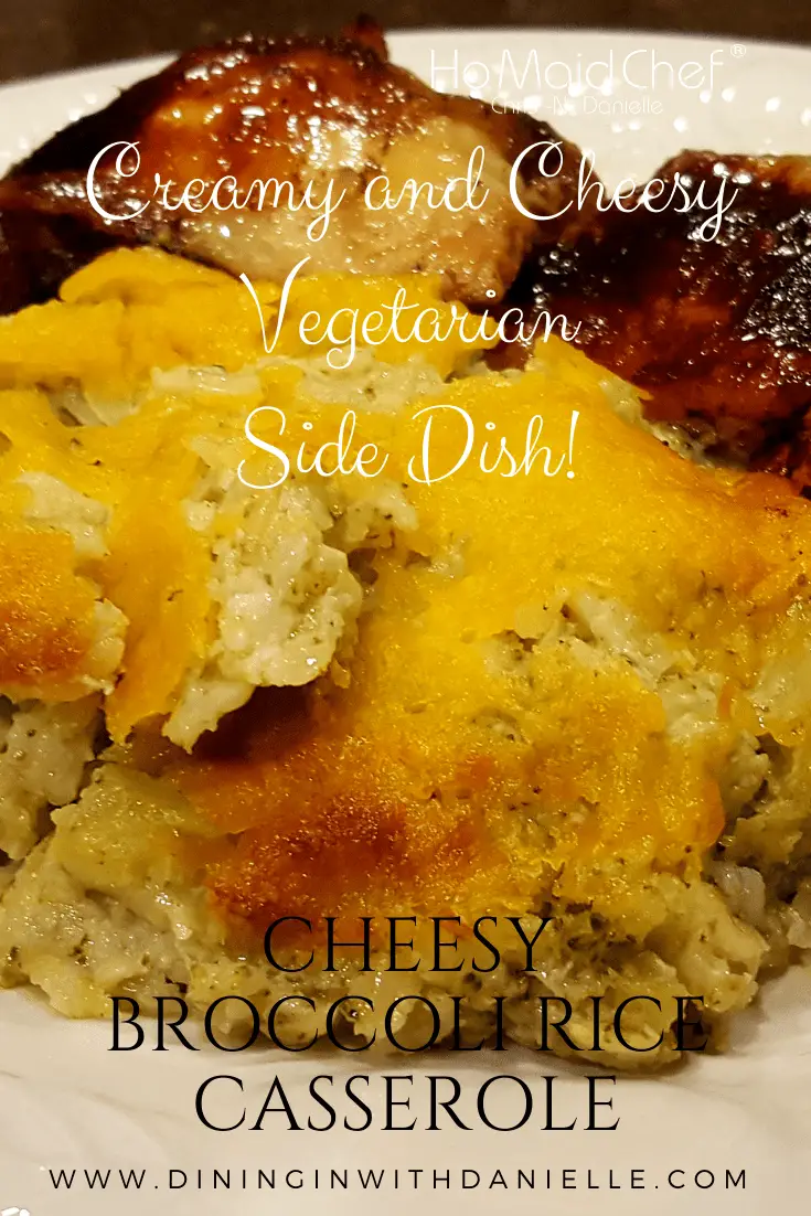 Comfort Food Rice Casserole - Dining in with Danielle