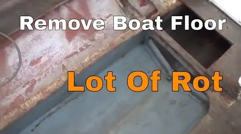 Remove Rotted Boat Floor - Chris Does What