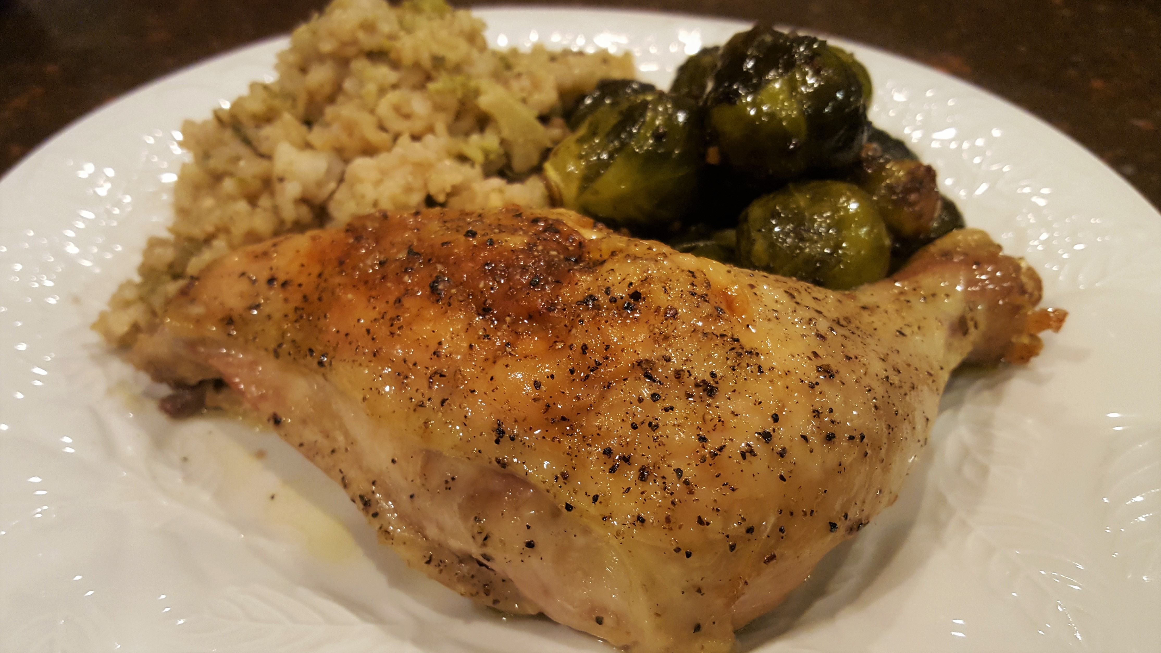 Juicy and Tender Chicken Leg Quarters Simple and Delicious! Chicken Leg Quarters and how to make them juicy - Dining in with Danielle