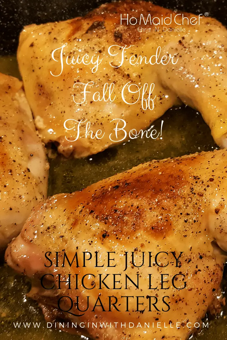 Juicy Turkey and Juicy Chicken Leg Quarters - Dining in with Danielle