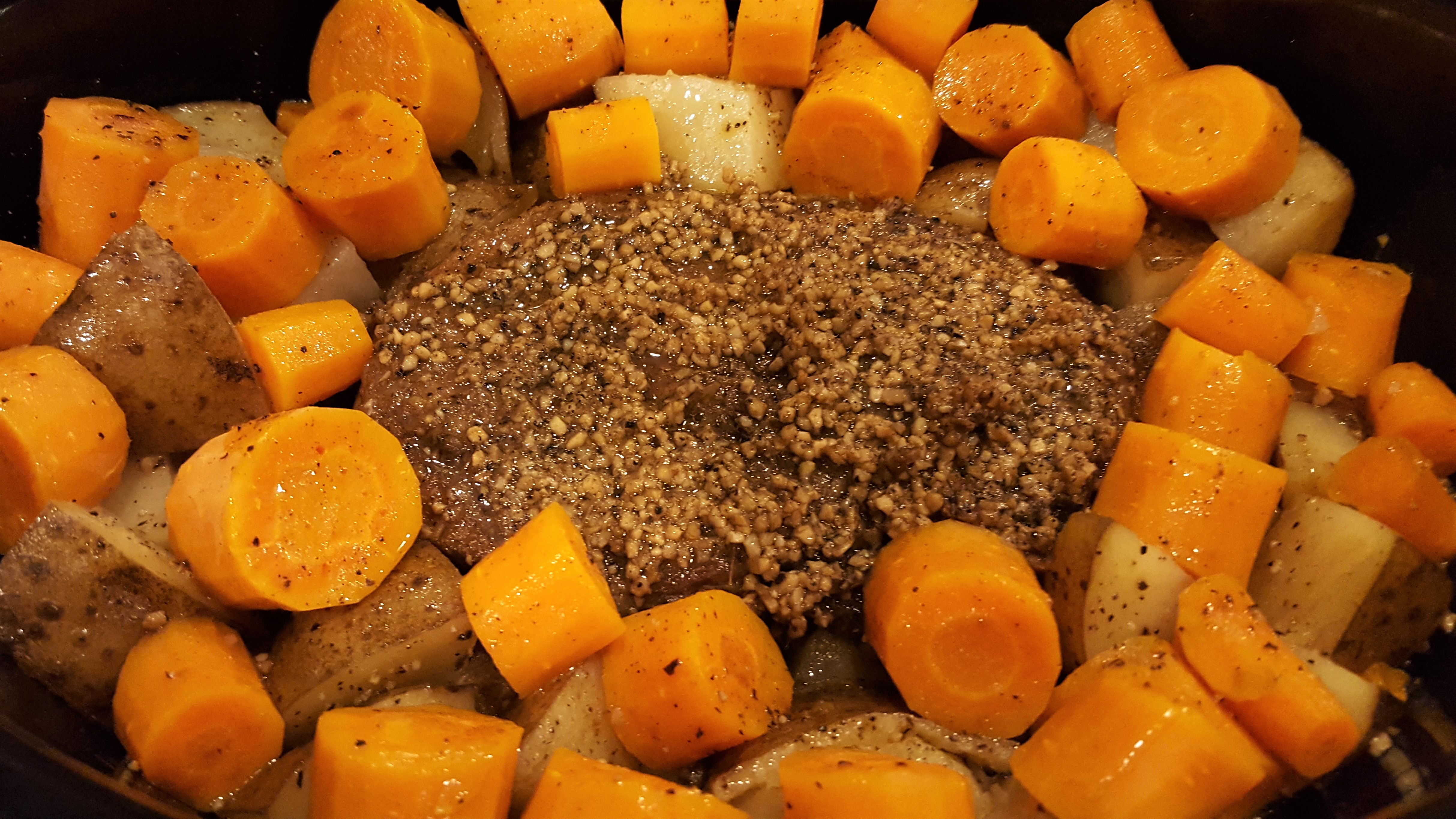 Crock Pot Beef Pot Roast Slowly Cooked - Dining in with Danielle 