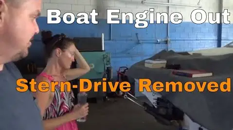 Stern Drive Off, Engine Out, Rebuild -Chris Does What