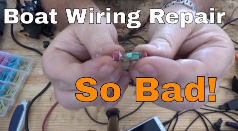 Fixing Boat Engine Wiring Harness - Chris Does What