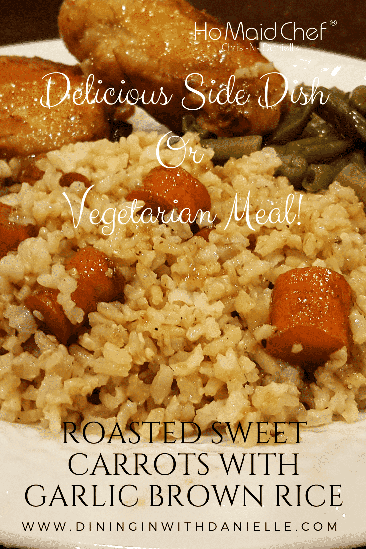Healthier Side Dish with Brown Rice - Dining in with Danielle