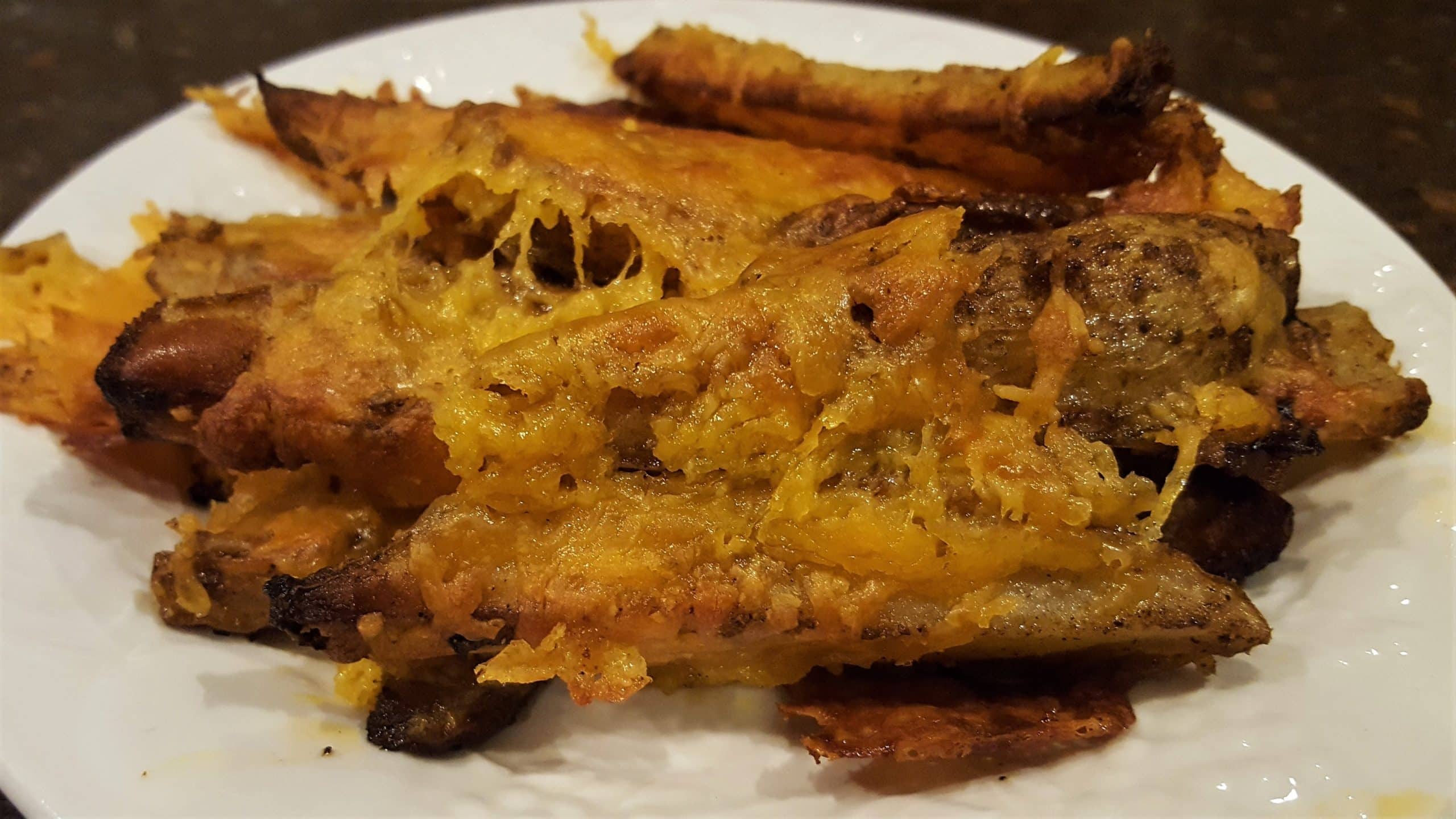 Cheesy Crispy Taco Garlic Fries Party dish - Dining in with Danielle