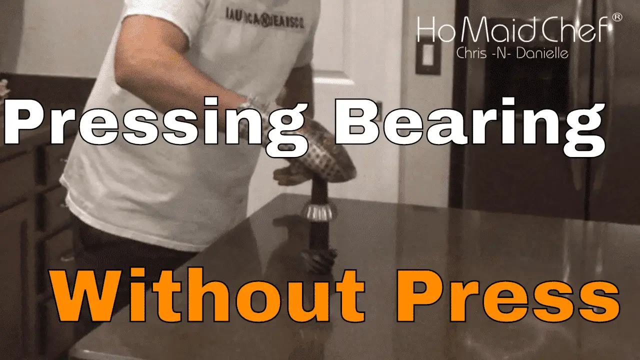 Install Pinion Bearing Without A Press, Just Heat And Cool - Chris Does What