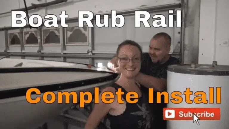 Install Reuse Boat Rub Rail EP #28 Bayliner Bowrider 175 - Chris Does What
