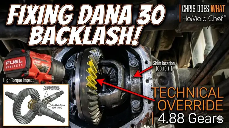 Dana 30 4.88 Gear Install