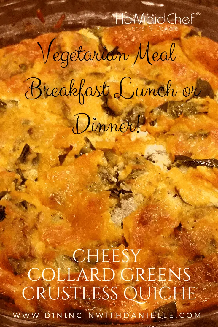 Vegetarian Quiche - Dining in with Danielle