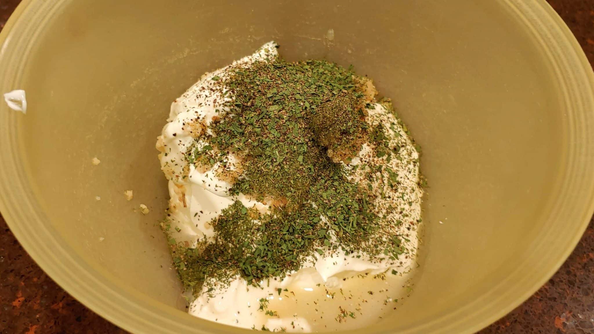 Creamy Cilantro Garlic Ranch Dip Dining in with Danielle