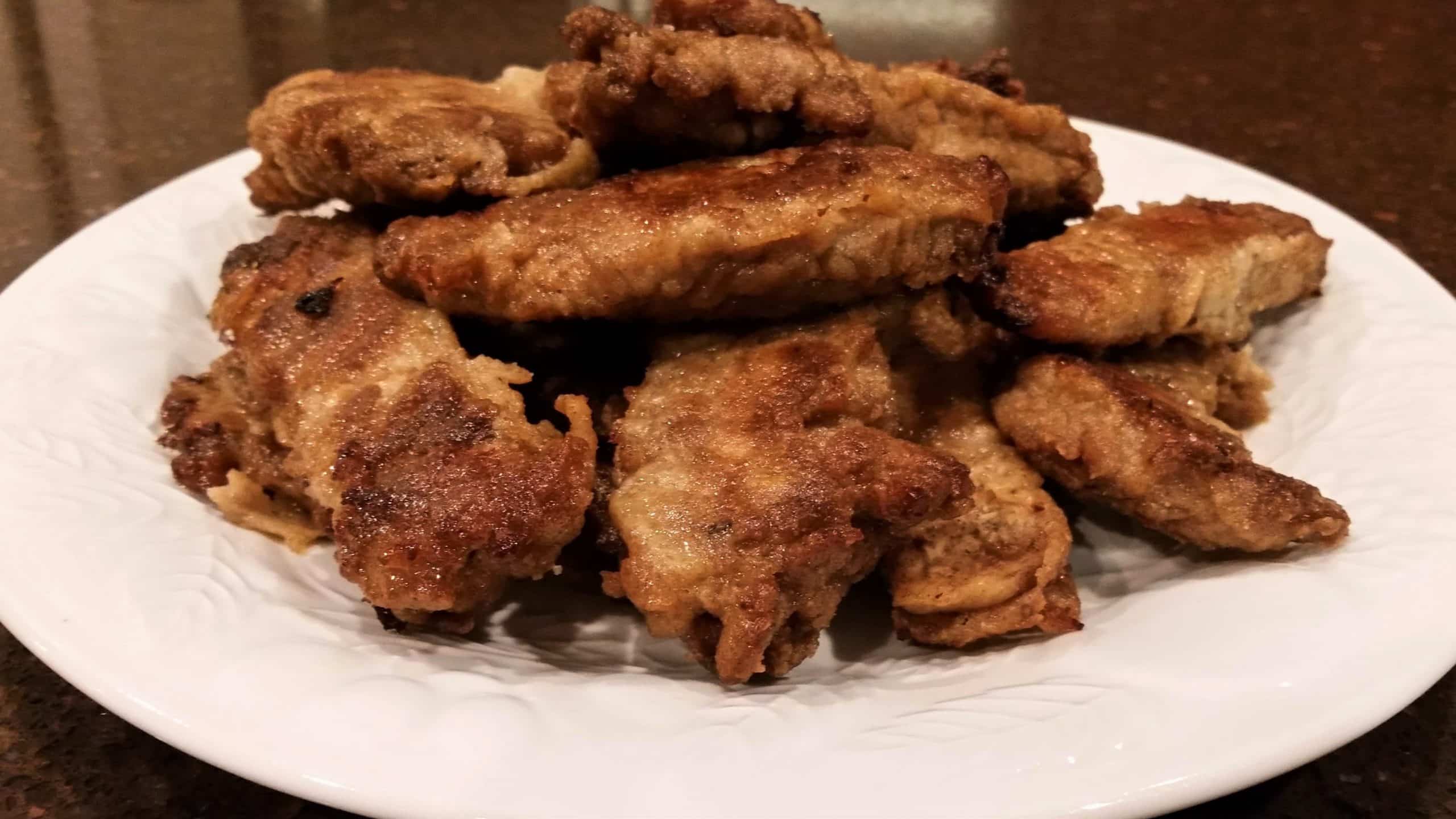 Delicious Oven Fried Dijon Chicken Strips Appetizer! Oven Fried Chicken Strips for Game Day - Dining in with Danielle