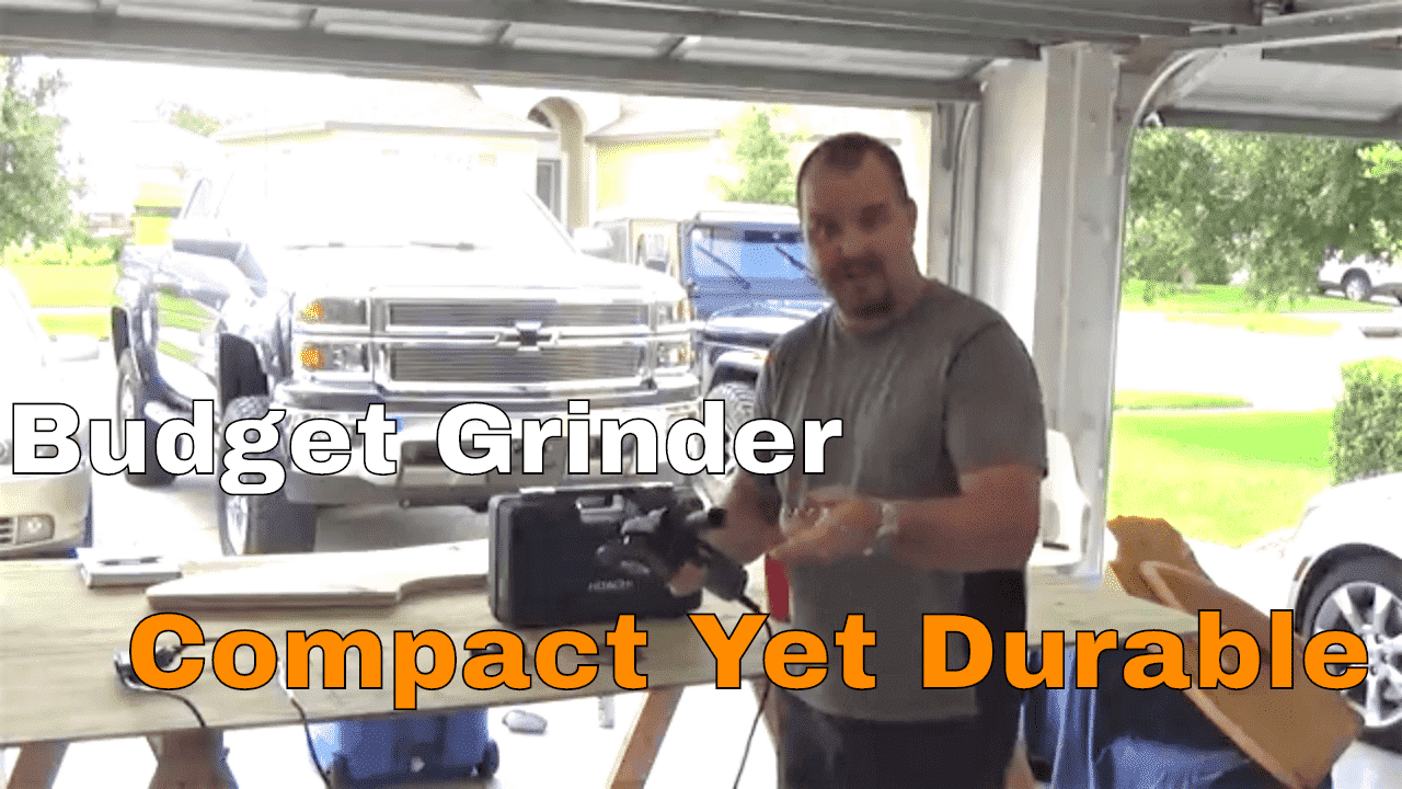 Review Hitachi Angle Grinder 5.1 Amp 4.5 Inch - Chris Does What