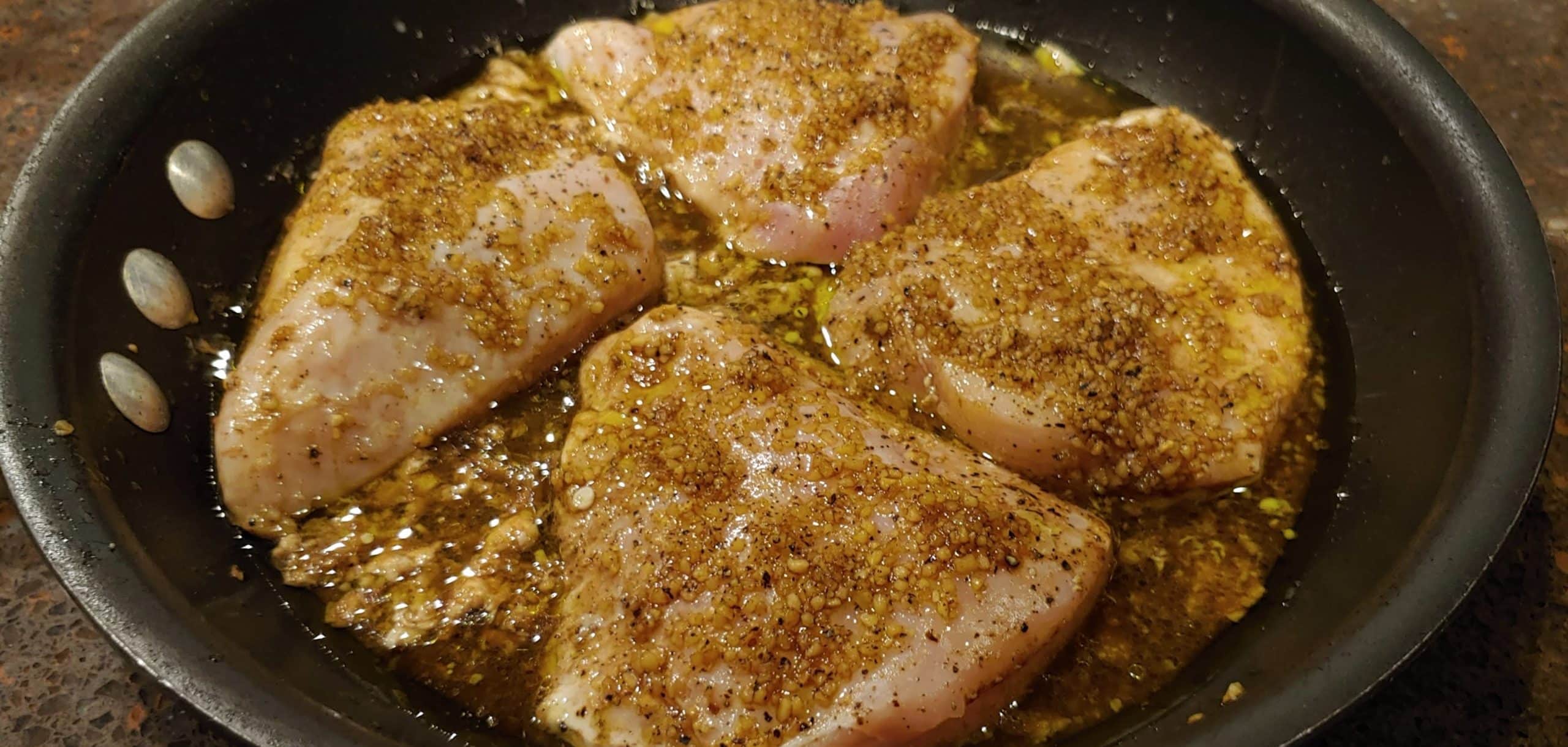Chicken Breasts Marinated with Homemade Balsamic Marinade and Ready to Bake in the Oven! Chicken Breasts Marinated with Balsamic Marinade - Dining in with Danielle