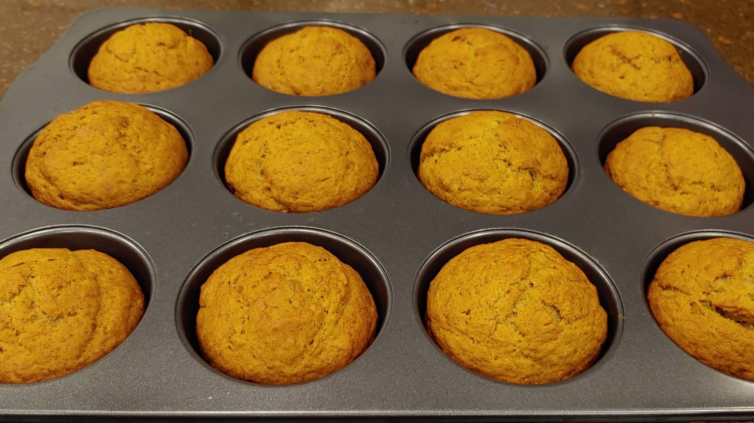 Banana Muffins ready to eat - Dining in with Danielle
