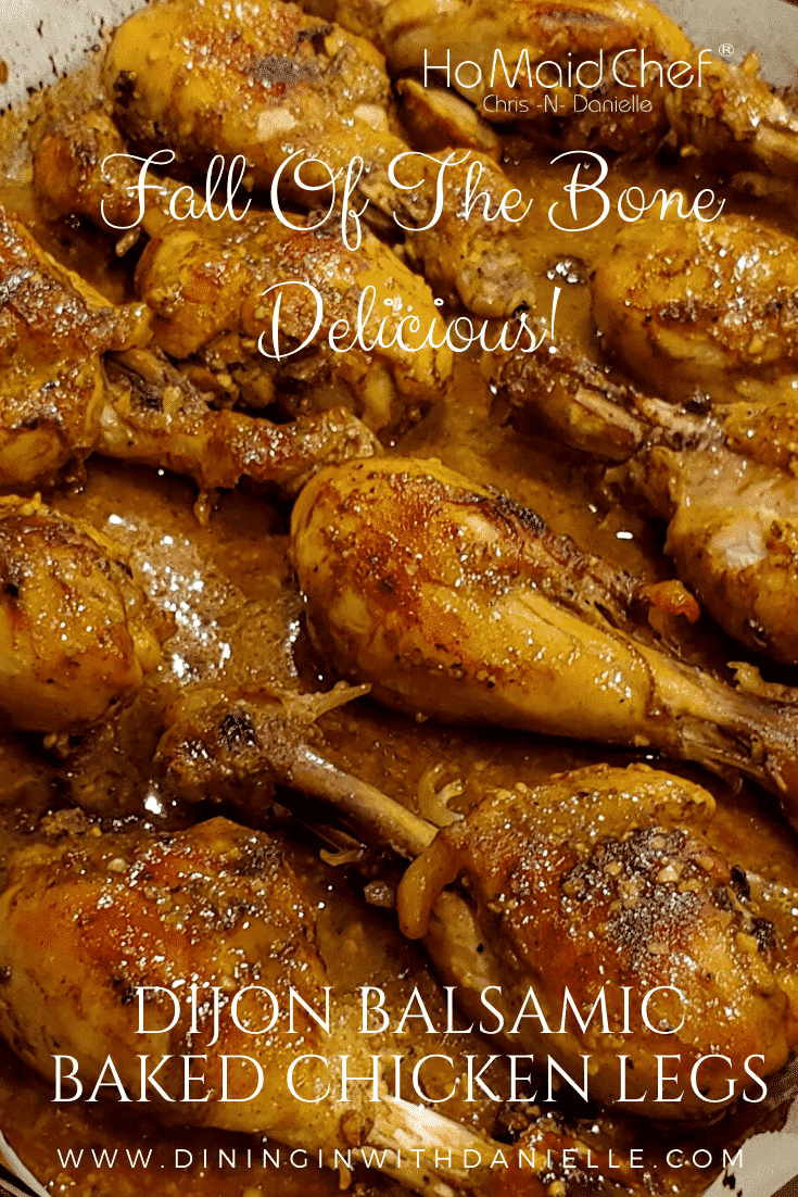 Baked Chicken Legs - Dining in with Danielle
