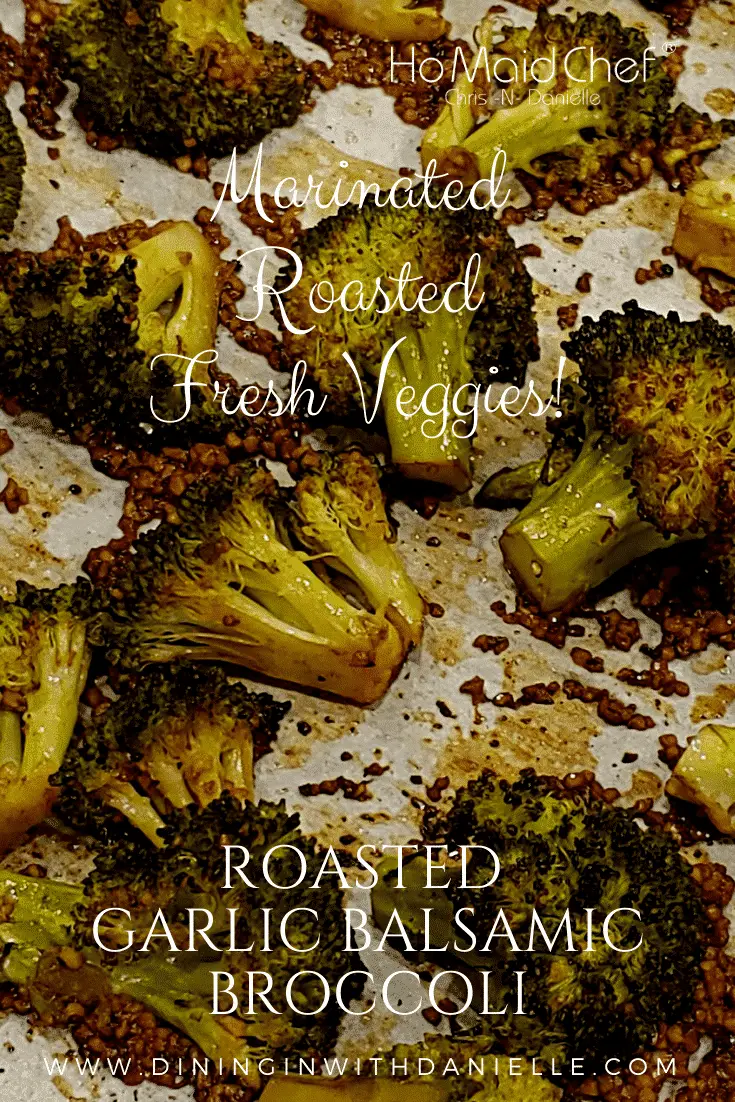 Roasted Broccoli - Dining in with Danielle