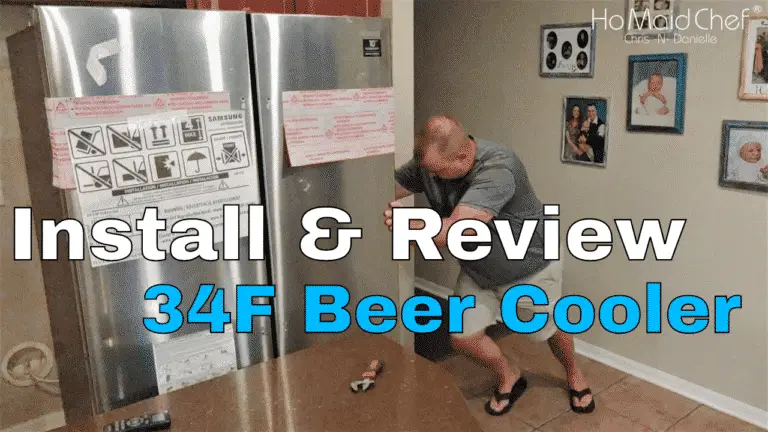 Review And How To Install Samsung Refrigerator With Water Line - Chris Does What