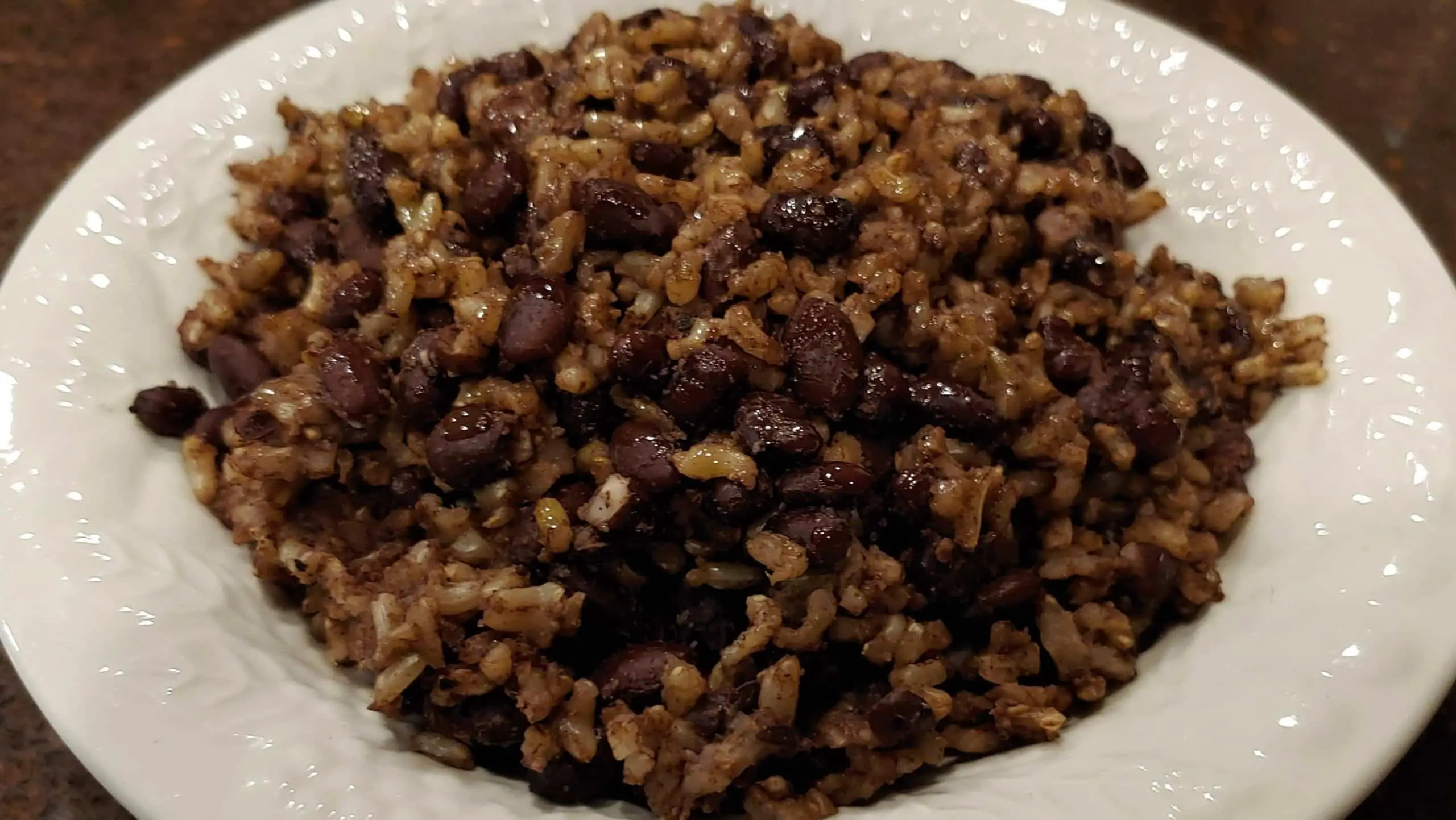 Crock pot Beans and Rice - Dining in with Danielle