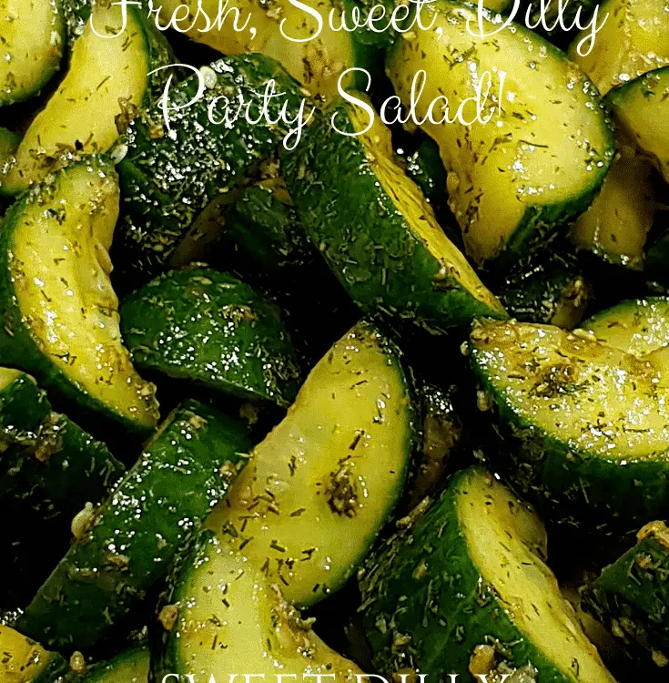 Vegetable Salad - Dining in with Danielle