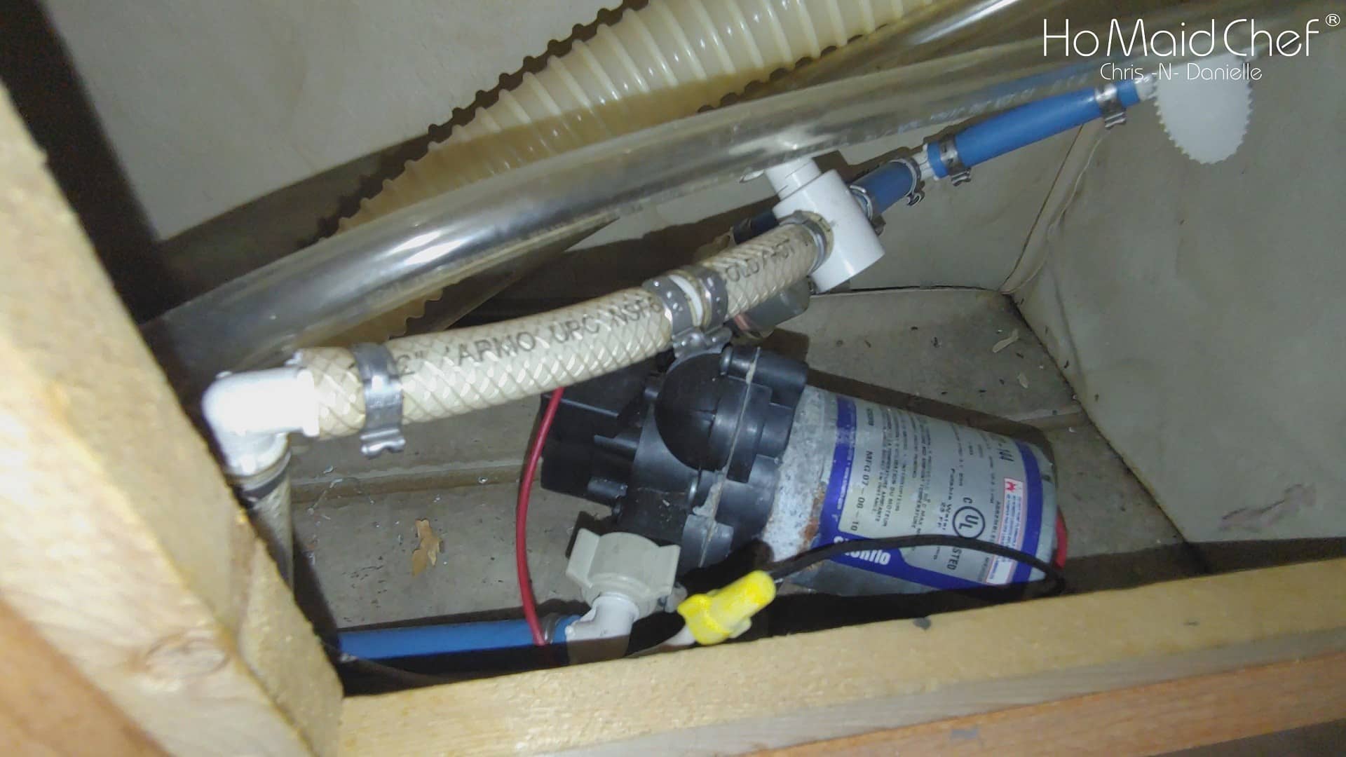 Install Seaflo Water Pump In Travel Trailer RV Chris N Danielle