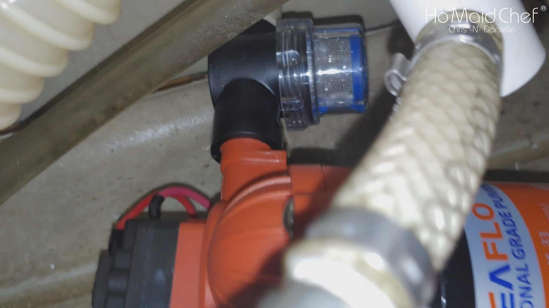 Install Seaflo Water Pump In Travel Trailer RV Chris N Danielle