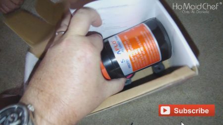 Unbox the Seaflo 12V 3.0 GPM 45 PSI and show where it goes in our Travel Trailer