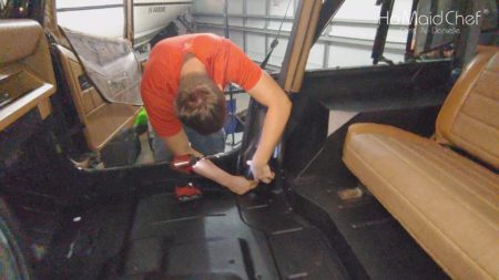 Install Jeep interior After Bedlining Floor With Boom Mat - Chris Does What