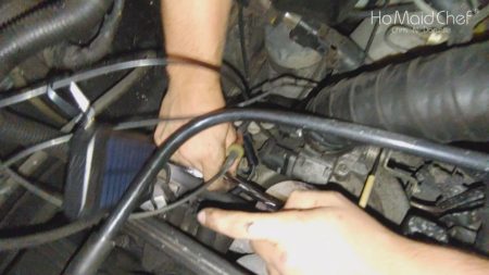 Install Crankshaft Position Sensor Location For Jeep YJ And XJ - Chris Does What