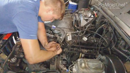Install Power Steering Pump and Belt on Jeep Wrangler YJ - Chris Does What