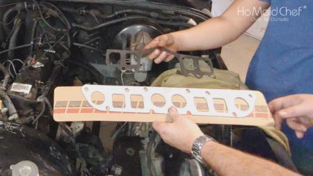 Installing an Intake Exhaust Gasket on a Jeep YJ - Chris Does What