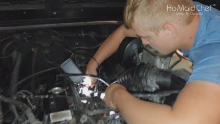 Remove Crankshaft Position Sensor Location For Jeep YJ And XJ - Chris Does What